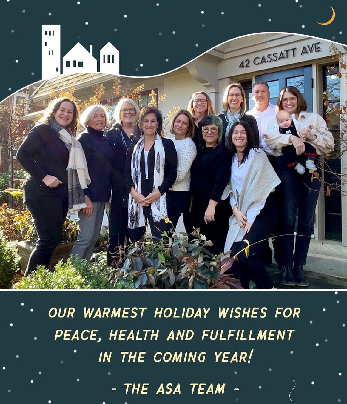 We are signing off until the new year! Thank you to all of our wonderful clients, vendors, and contractors for another successful year.

Wishing you and yours a wonderful holiday season ❤️