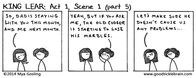 A Stick-Figure King Lear: Act 1, Scene 1 — Good Tickle Brain
