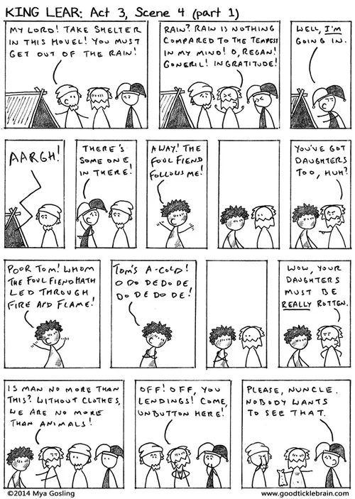 A Stick-Figure King Lear: Act 3, Scene 4 — Good Tickle Brain