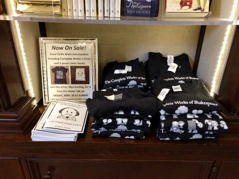 Top-quality merchandise in the Folger gift shop... *ahem*