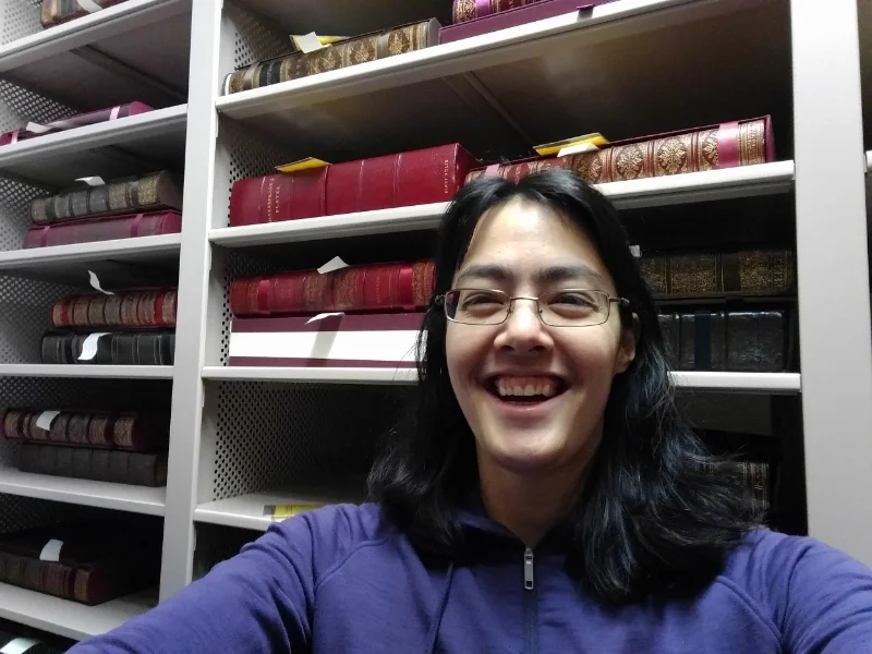 Selfie with Folios. 