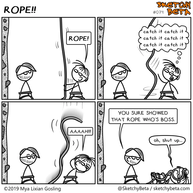 Comic Like Rope Rope!! — Good Tickle Brain