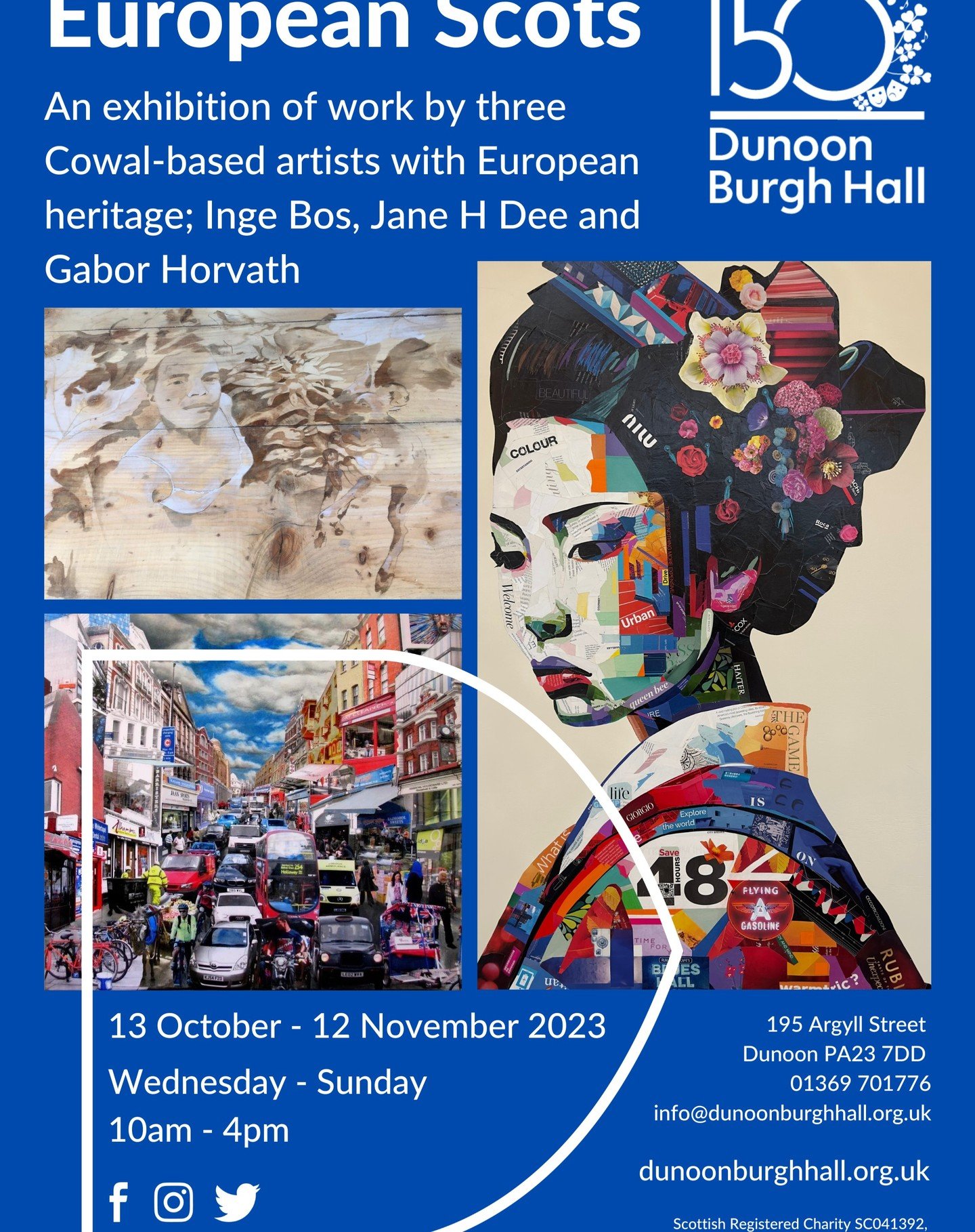 Welcome to the preview event Thursday the 12th of October Burgh Hall, 18.30!