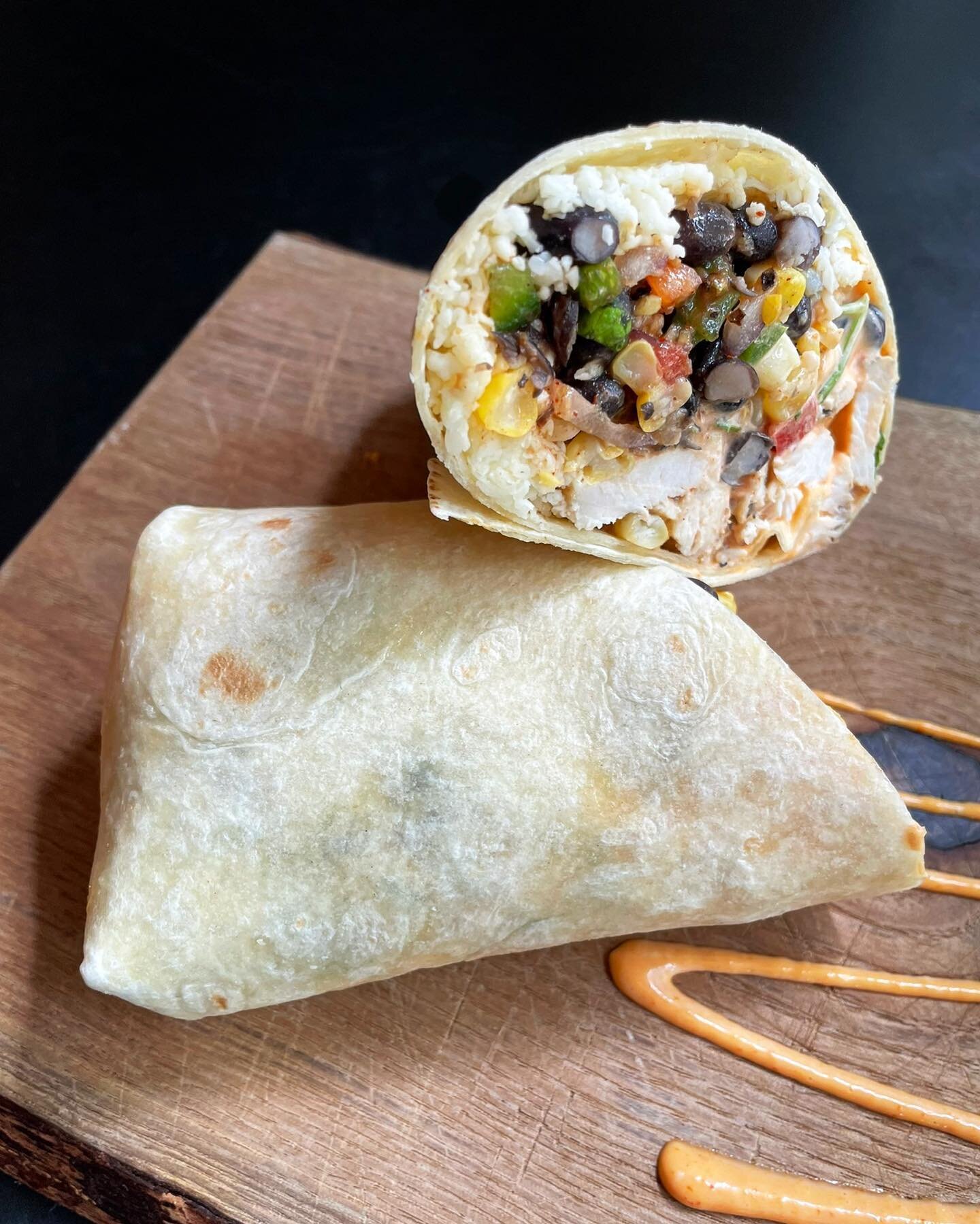 Today&rsquo;s special is the Southwest Chicken Wrap with avocado, black beans, corn, onions, peppers, cheddar, and sriracha mayo in a flour tortilla 🌯! Soups of the moment are vegetarian/gf Spicy Tomato Basil or Chicken Noodle and our seasonal side 