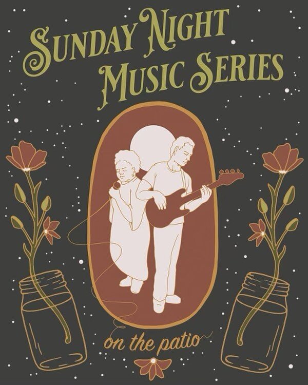 This week we&rsquo;re kicking off our Sunday Music Series with The Pinch Brothers on the patio! Come by for dinner or a drink and some great local tunes! More events in this series to be announced soon!
Artist: @rapid.eyes 
&bull;&bull;&bull;
#sunday