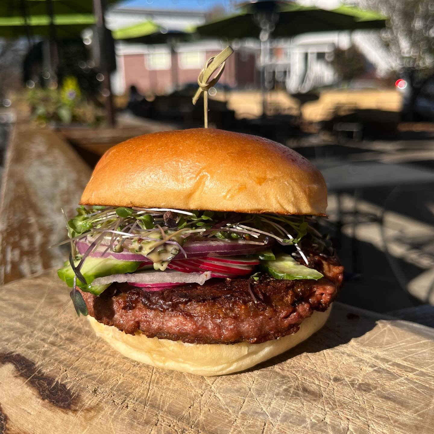 Today special is &ldquo;Bye Felicia v.2&rdquo; with a beyond burger, red onion, micro greens, radish, cucumber, ricotta cheese, and Dijon vinaigrette on a toasted brioche bun.
The soups of the moment are Cream of Mushroom or Beef Stew.

#unionmarketr