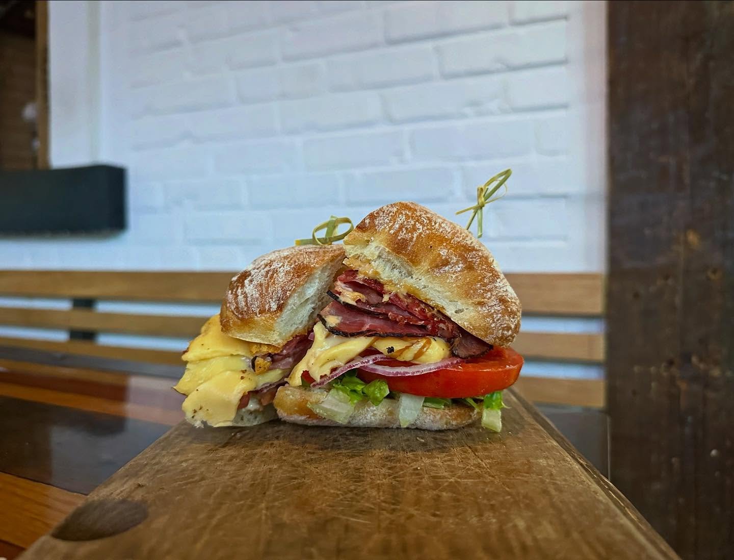 Today&rsquo;s special is the &ldquo;Sorcerian&rdquo; with grilled corned beef, gouda, lettuce, tomato, red onion and Russian dressing on toasted ciabatta. The soups of the moment are Tomato &amp; Artichoke Bisque or Chicken &amp; Bacon Jalape&ntilde;