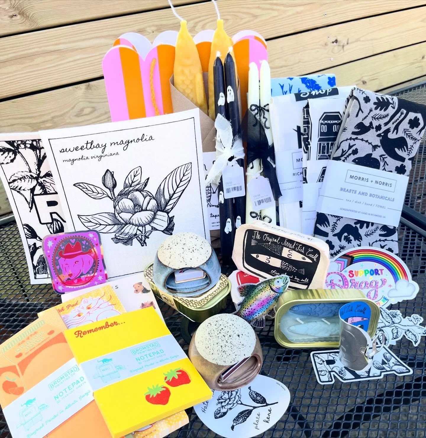 Need a last minute gift? We&rsquo;ve got you! 
Swipe to see highlights of local goods. :)

#shoplocal #gifts #shoprva #morethanfood #localartists