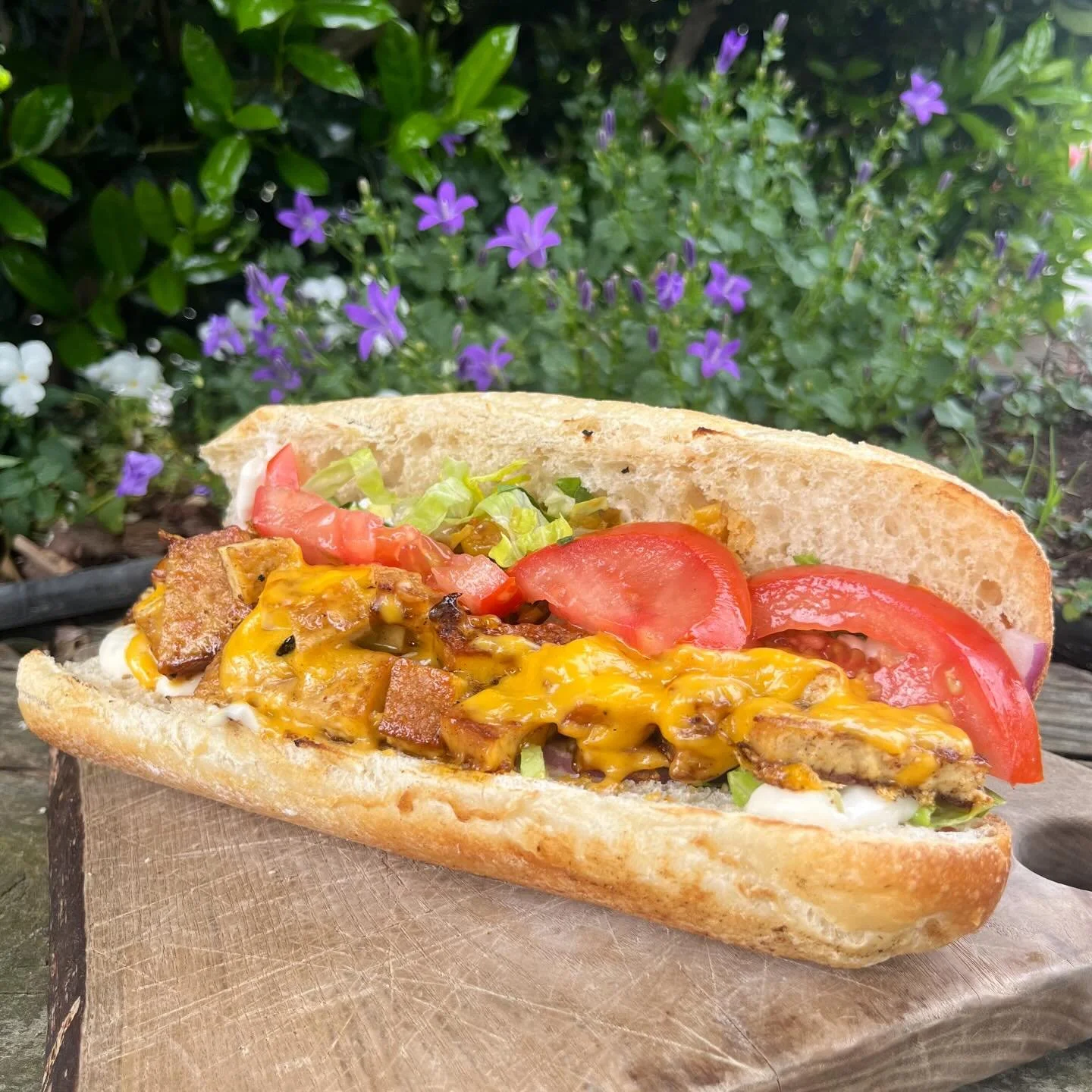 Today&rsquo;s Meatless Monday Special is &ldquo;Stripes Got Spots!&rdquo; with tofu, shredded vegan cheddar, lettuce, tomato, red onion, cherry pepper relish, house vinaigrette, and garlic veganaise in a toasted sub roll. 
 Our soups of the moment ar