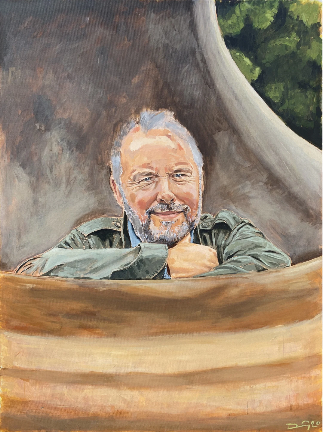 KEN AT MOORE's HOUSE