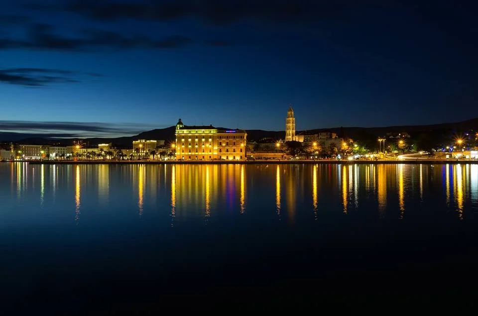 Split by night.. Amazing scennery