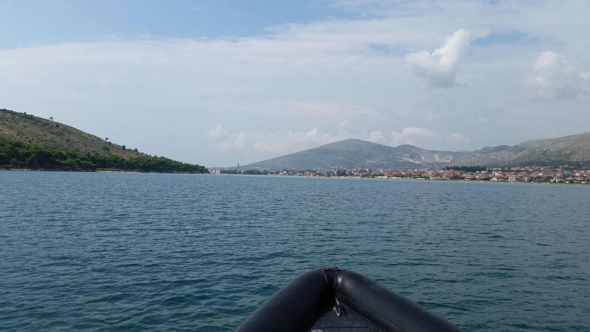 on our way to Trogir