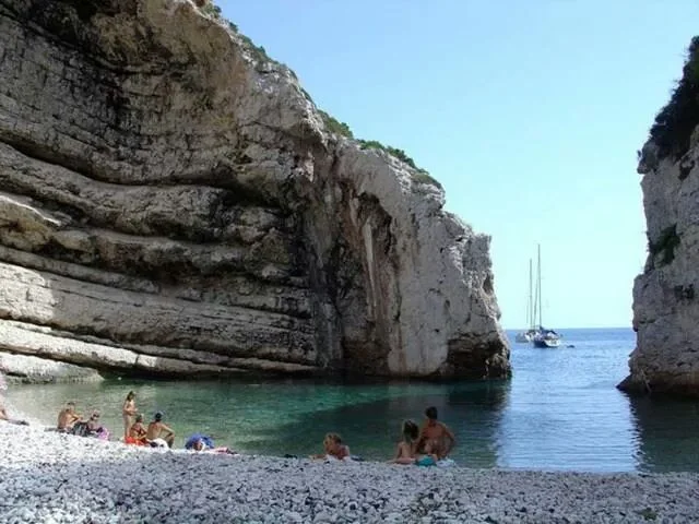 Stiniva bay, Island Vis