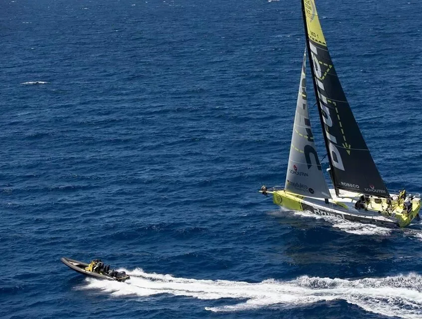 Roughneck 808 in the Volvo ocean race, Team Brunel