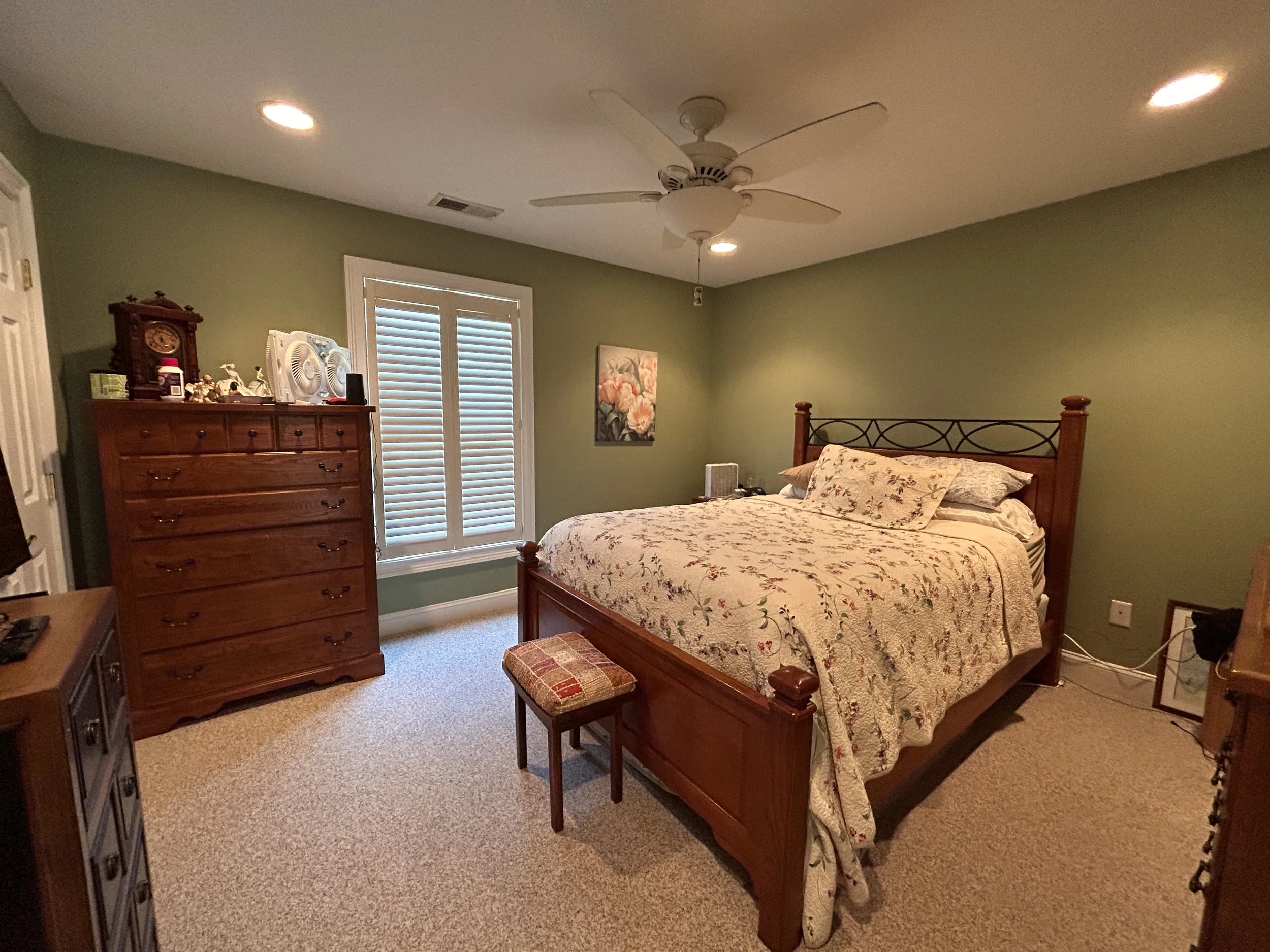 Upstairs third bedroom