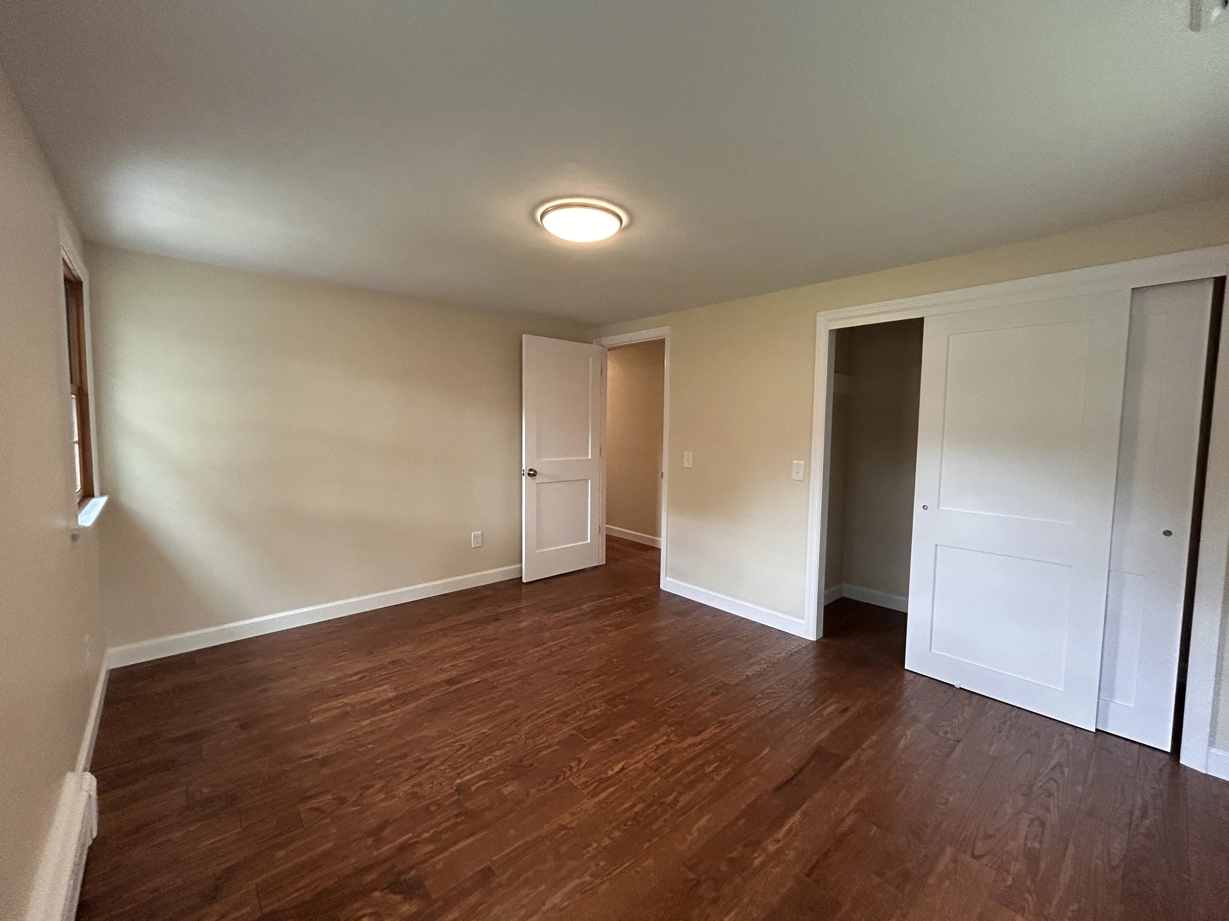 Bedroom 3 with front yard views