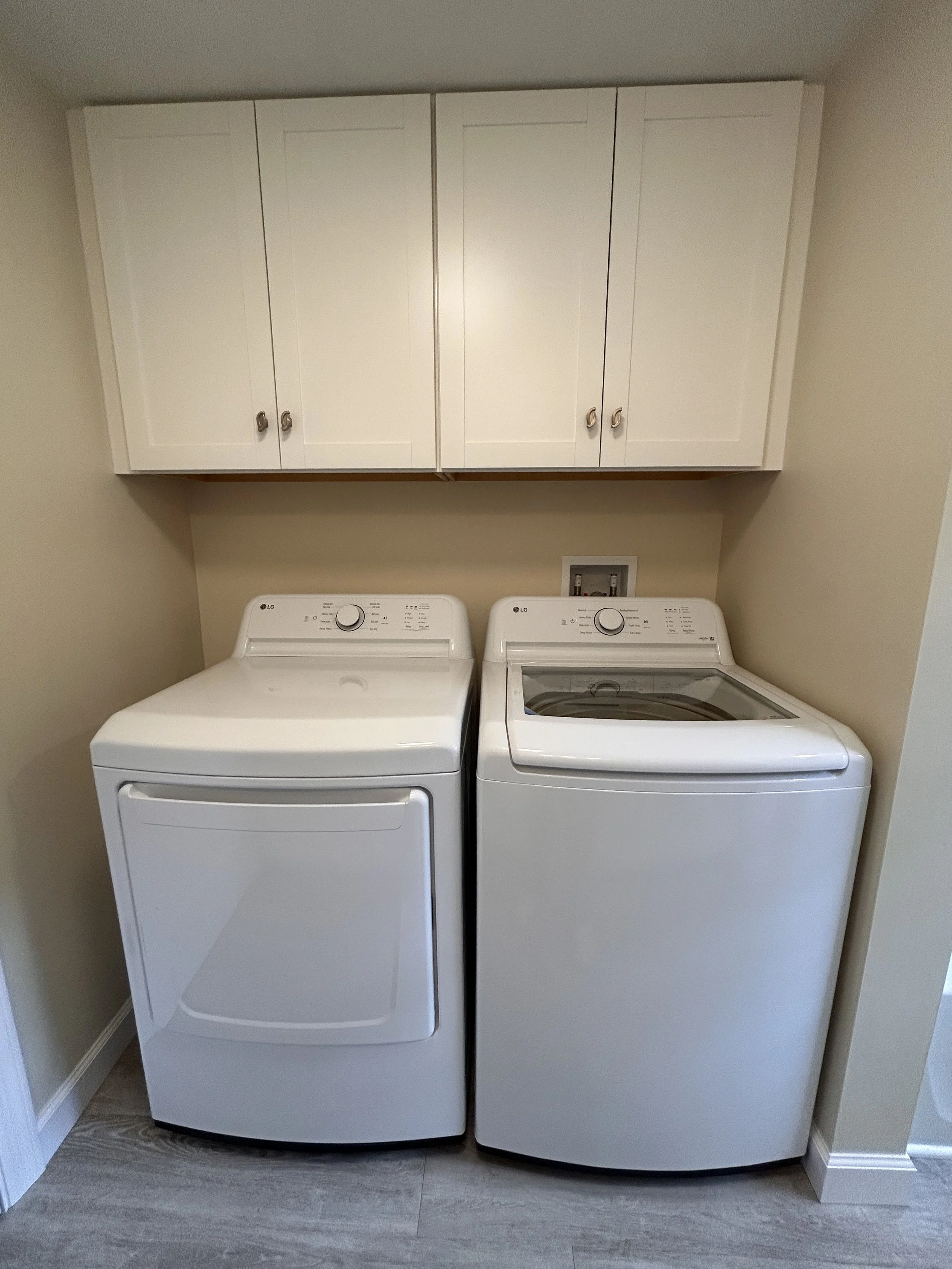 Washer and Dryer in Bathroom 2