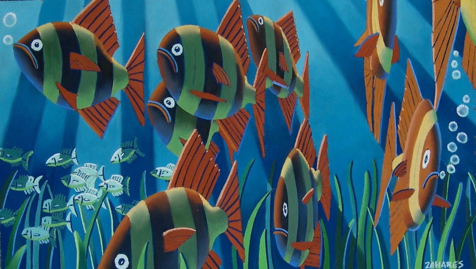 Orange and Yellow  Fish