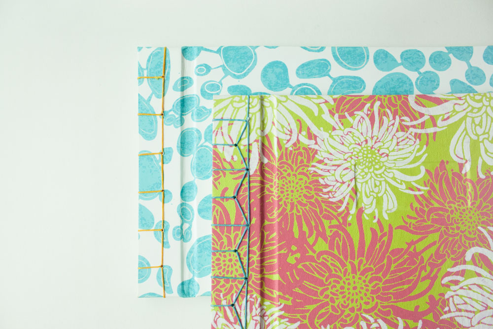 2 samples of Japanese Stab Binding.