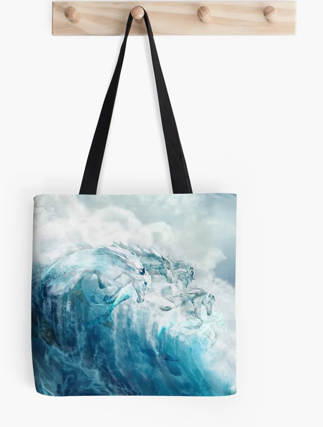 Shopping Bag -Sea Horses