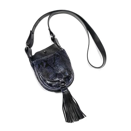 Teal Runaround Sue in Blue Python