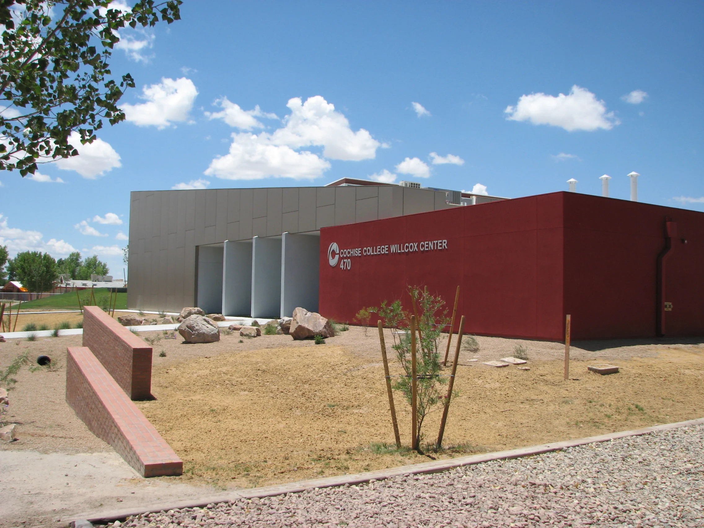    Cochise College, Willcox Center     Program:&nbsp; Classrooms, Laboratories, Multifunction Space, Offices,&nbsp;Reception and Support   Construction Budget: $2M   Construction Completed: 2010     "From the initial presentation, college employees w