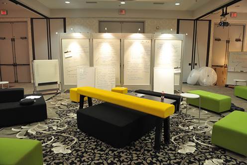Steelcase Creativity Lab: Informal Brainstorming and Problem Solving Environment