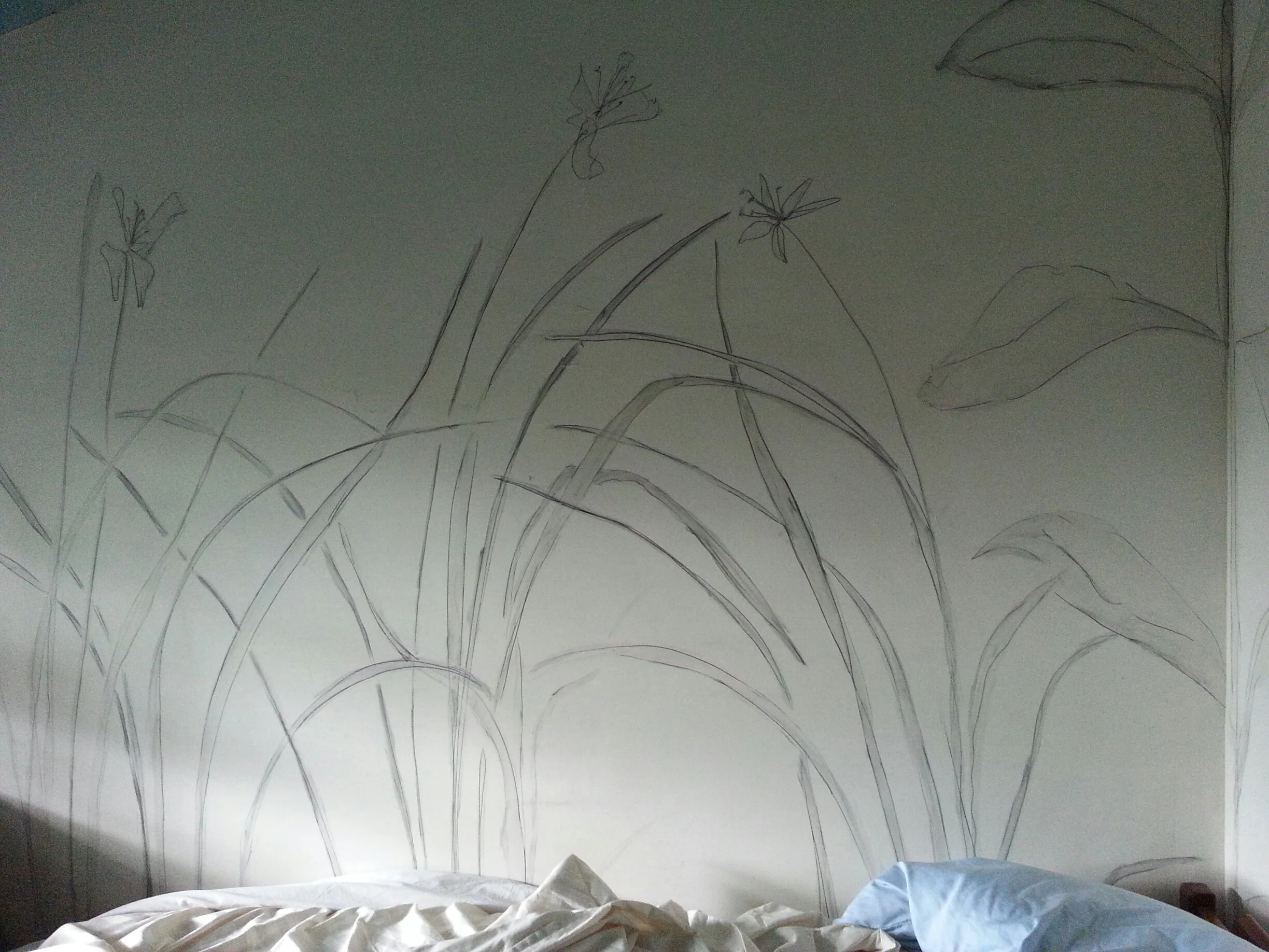 Rooms, dreams, books, all places that can take you anywhere if allowed.