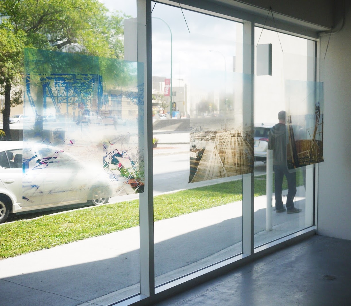 Installation at Wood Land School, Plug In Institute for Contemporary Art, Winnipeg, MB 2016.