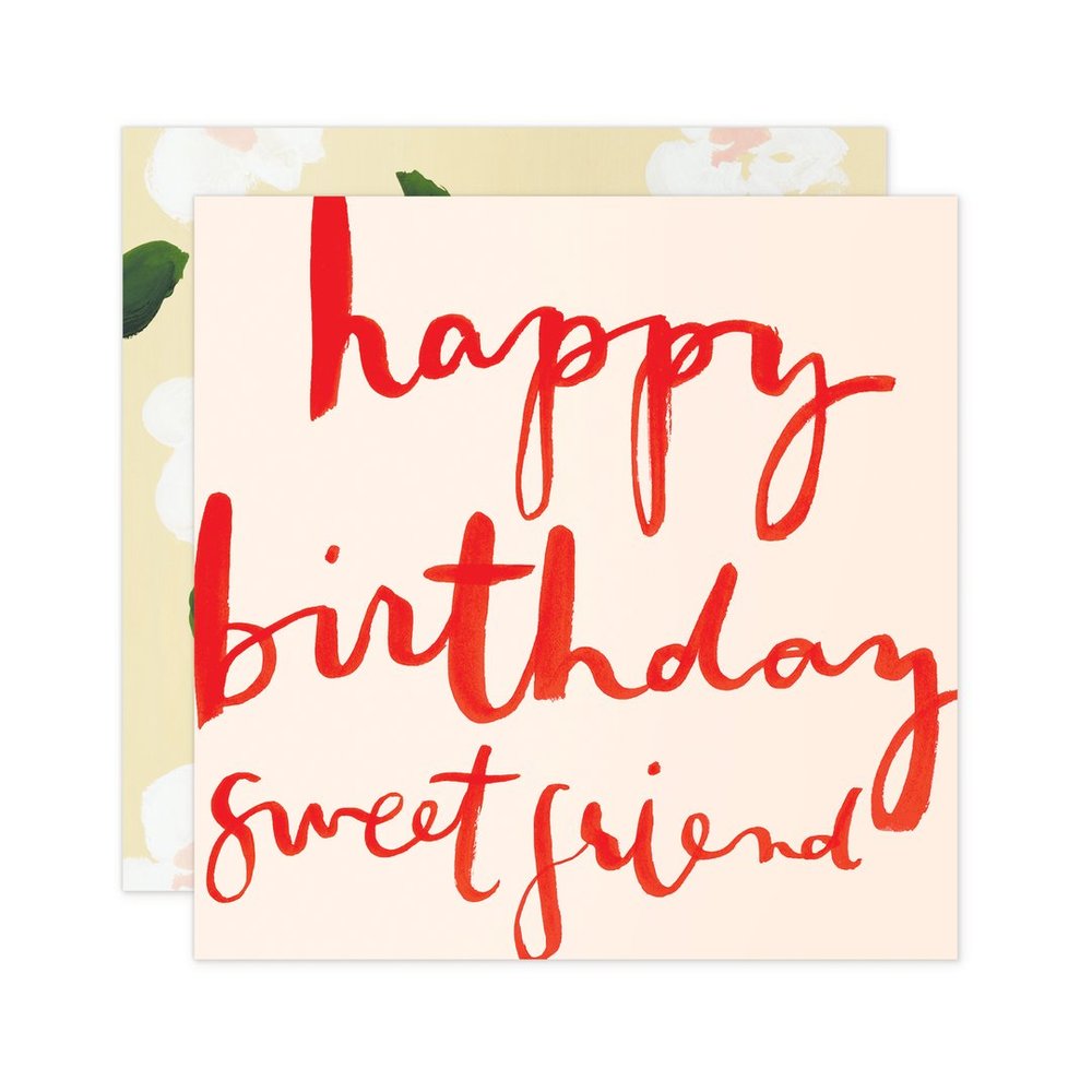 Happy Birthday Sweet Friend Card — Miko + Boone Home