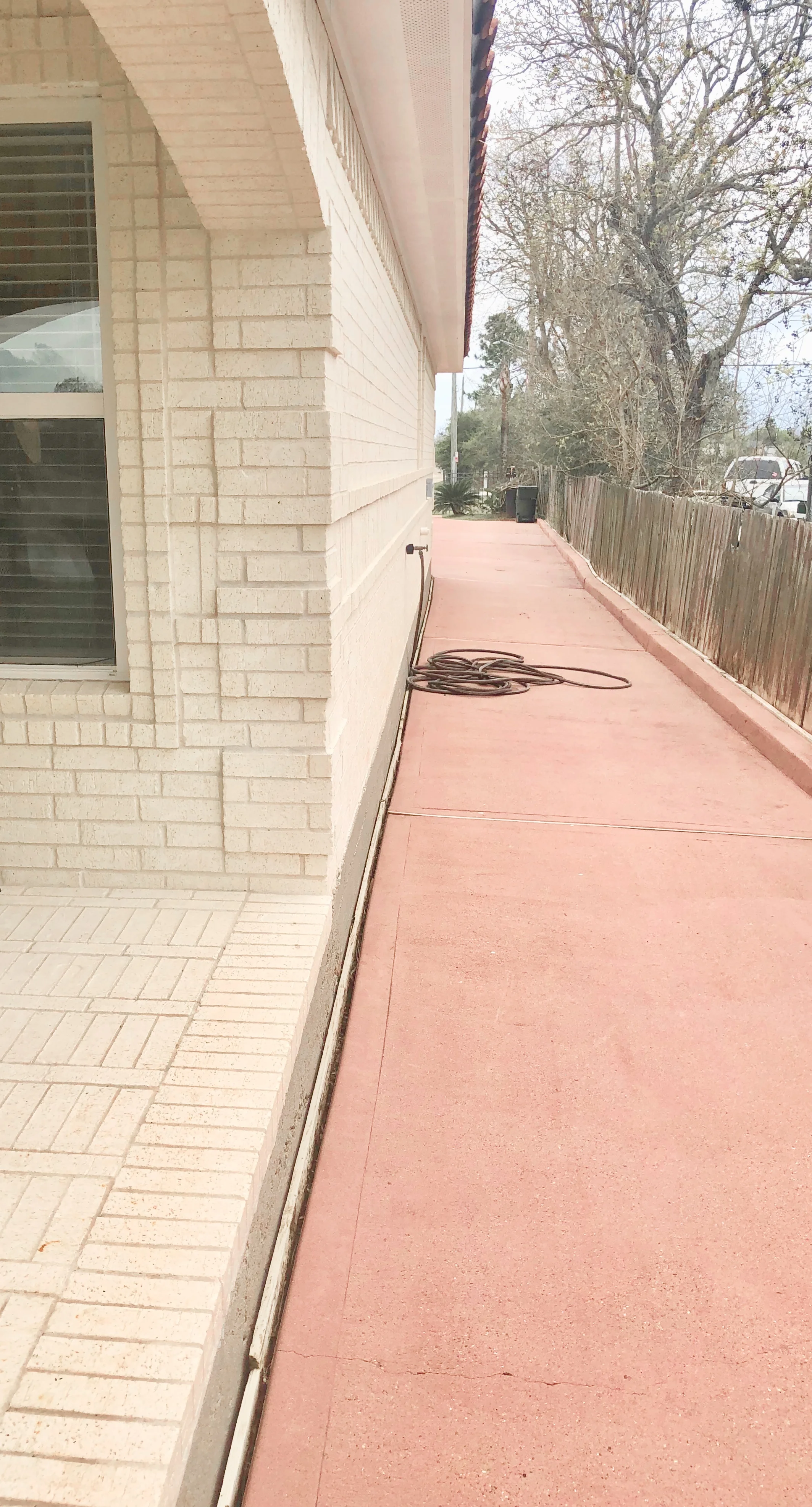 DRIVEWAY AND SIDEWALK