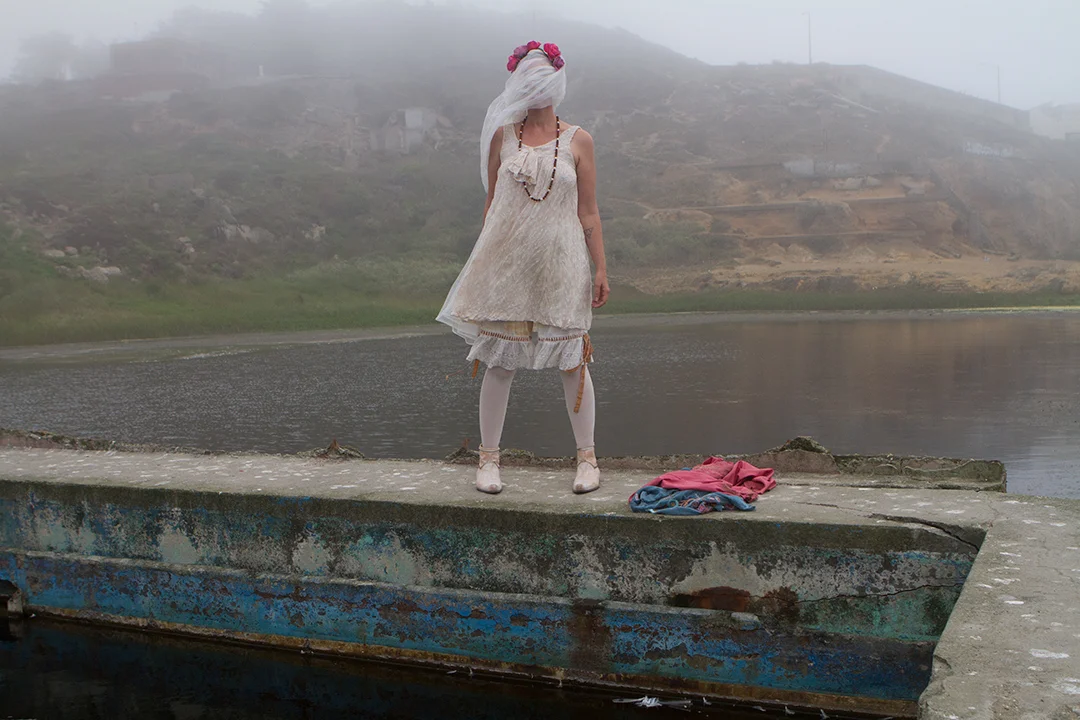 sutro baths created for the Everyday Fluevog Project concept: Miranda Carnessale, Melina Giorgi, and Dina Dobkin costumes: Miranda Carnessale photography: Melina Giorgi view full project