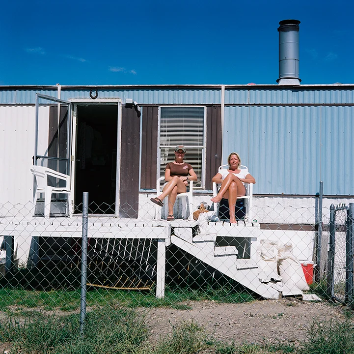 interstate 80, wyoming - 2005 Images from a month-long expedition across the United States with Michael Garlington, Adam Beebe, Damian Lanahan-Kalish, Lauren Freyer, Eric Meltesen and Aaron Kirby for installation at Photo Expo New York 2005.&n