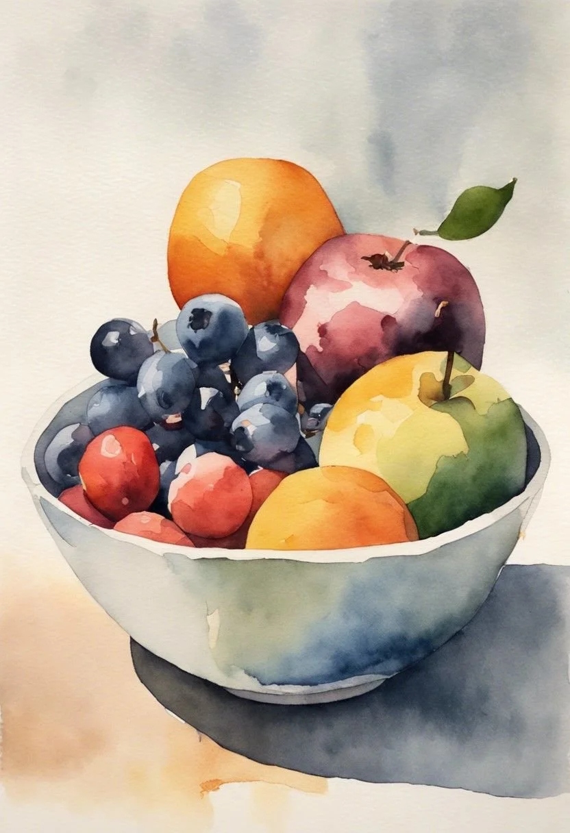 Intro to Watercolor: Still Life - Thursdays, November 6th - November 20th from 6:30-8:30PM (3 Classes)