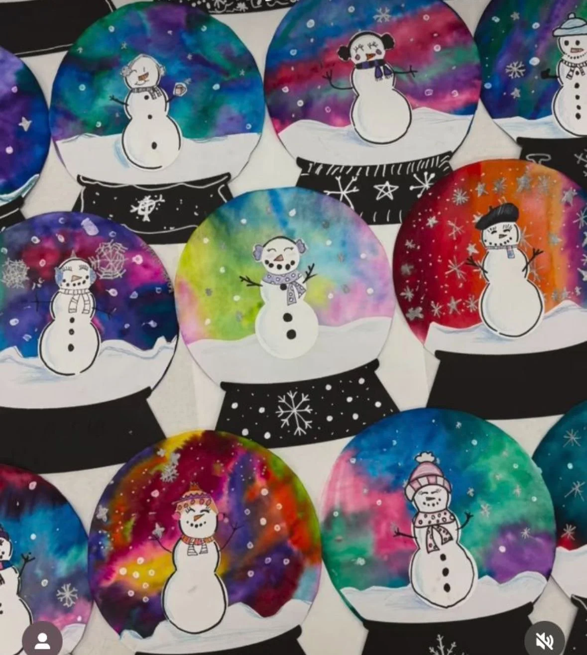 Mixed Media: Snow Globe Snowman - Tuesday, February 17th from 4PM - 6PM (All Ages)