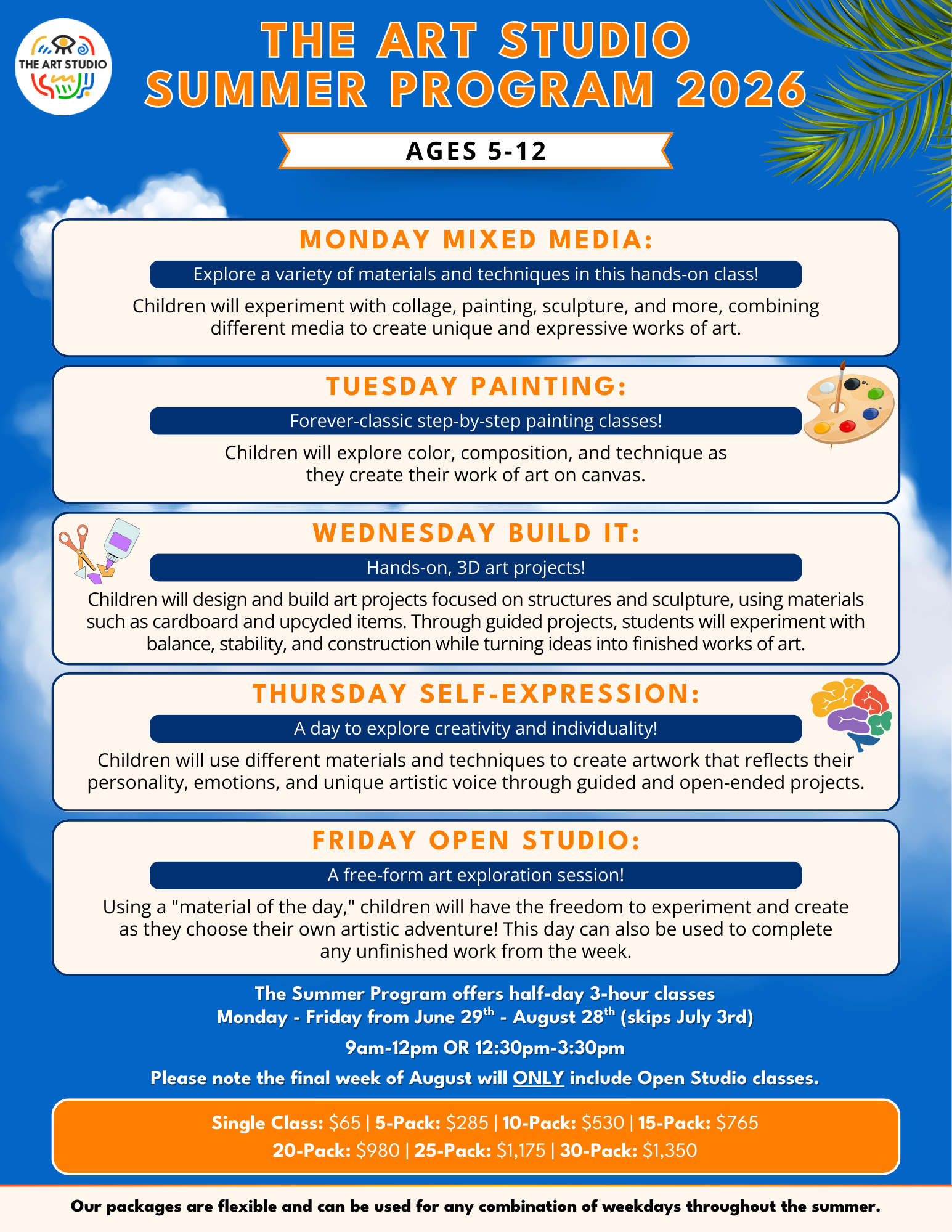 Summer camp for kids and tweens art rockville centre ny oceanside baldwin valley stream lynbrook long island nassau