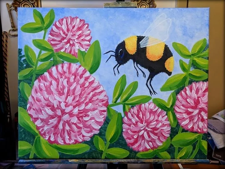 Paint & Sip Class: May Flowers - Friday, May 23rd from 6:30PM - 8:30PM