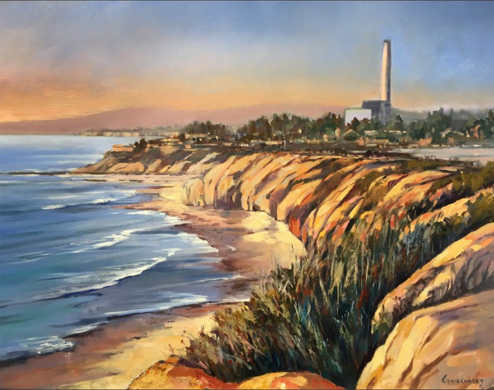 Terramar Sunset Carlsbad Ca Wade Koniakowsky Vibrant Ocean Art For Your Home Or Office