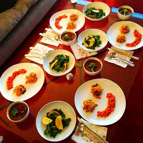 Many cultures claim that food should never be prepared when the cook is upset nor should be consumed if the eater is stressed or uneasy. Our goal is to make you smile.