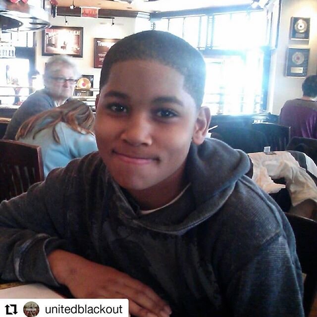 #Repost @unitedblackout
&bull; &bull; &bull; &bull; &bull; &bull;
Wishing a Happy Birthday to Tamir Rice who would&rsquo;ve turned 18 years old today if Cleveland Police didn&rsquo;t kill him six years ago while he was playing in the park. Sending Lo