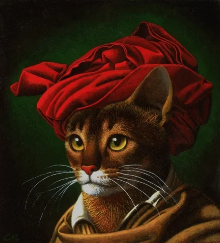 Pauper, Acrylic on Panel, 9 x 10 inches