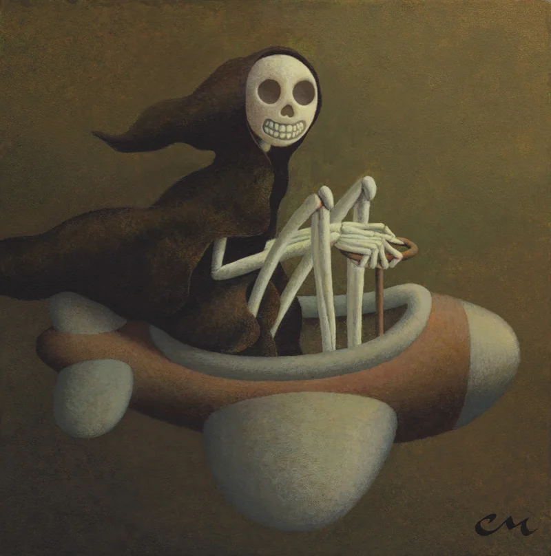 Joy Ride • $685.00 • Acrylic on Panel • 10 x 10 inches