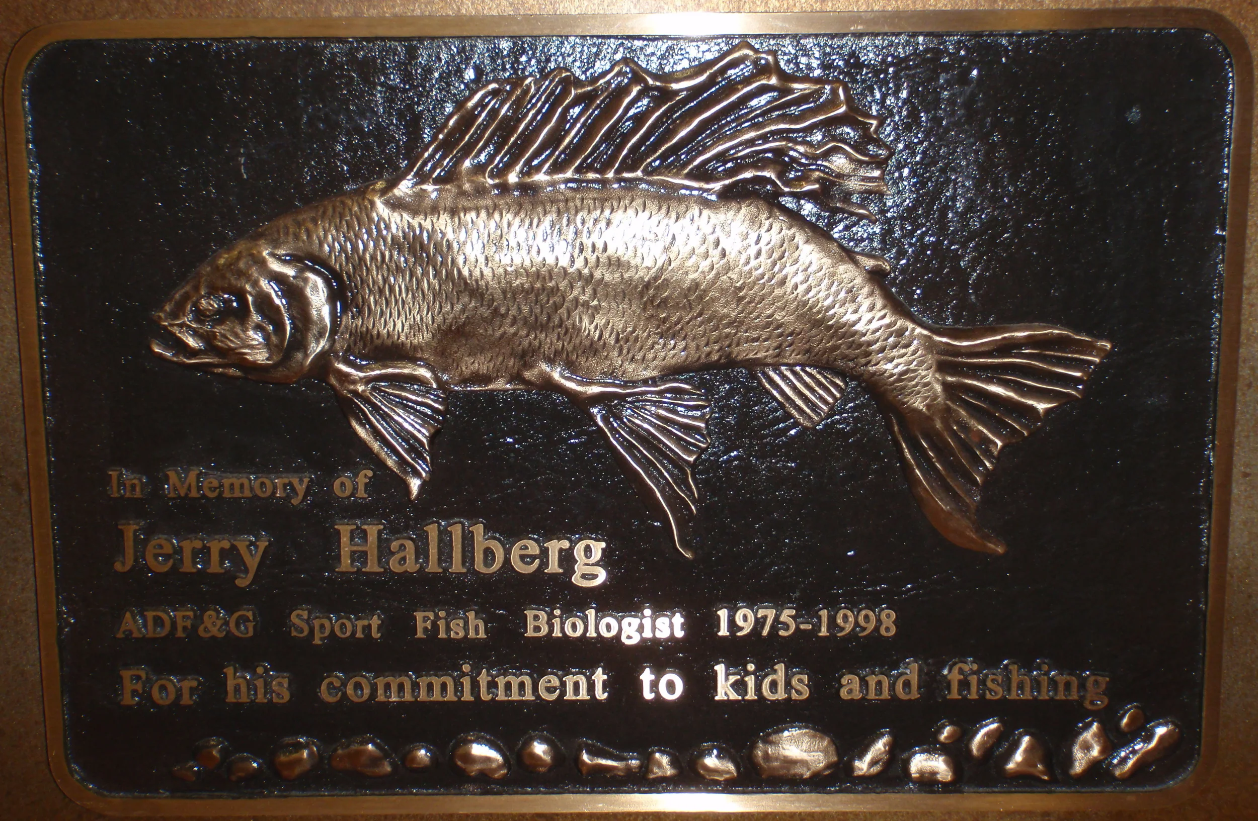 Jerry Hallberg Memorial Sculpture