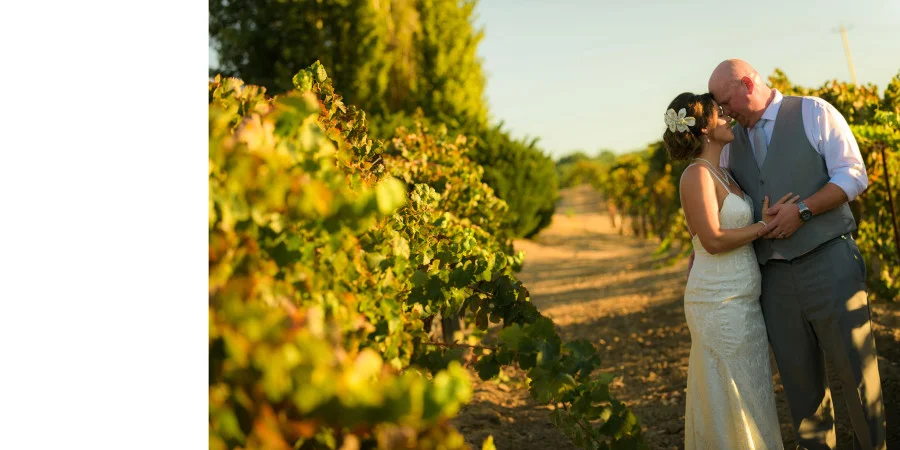 Bianchi Winery Wedding Photos - Anna and Alan - by Bay Area wedding photographer Chris Schmauch