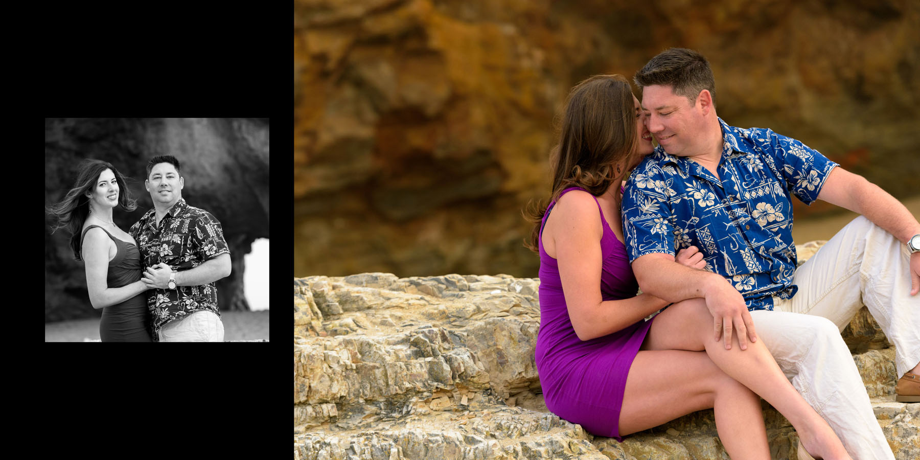 Panther Beach Engagement Photos - Santa Cruz - by Bay Area wedding photographer Chris Schmauch