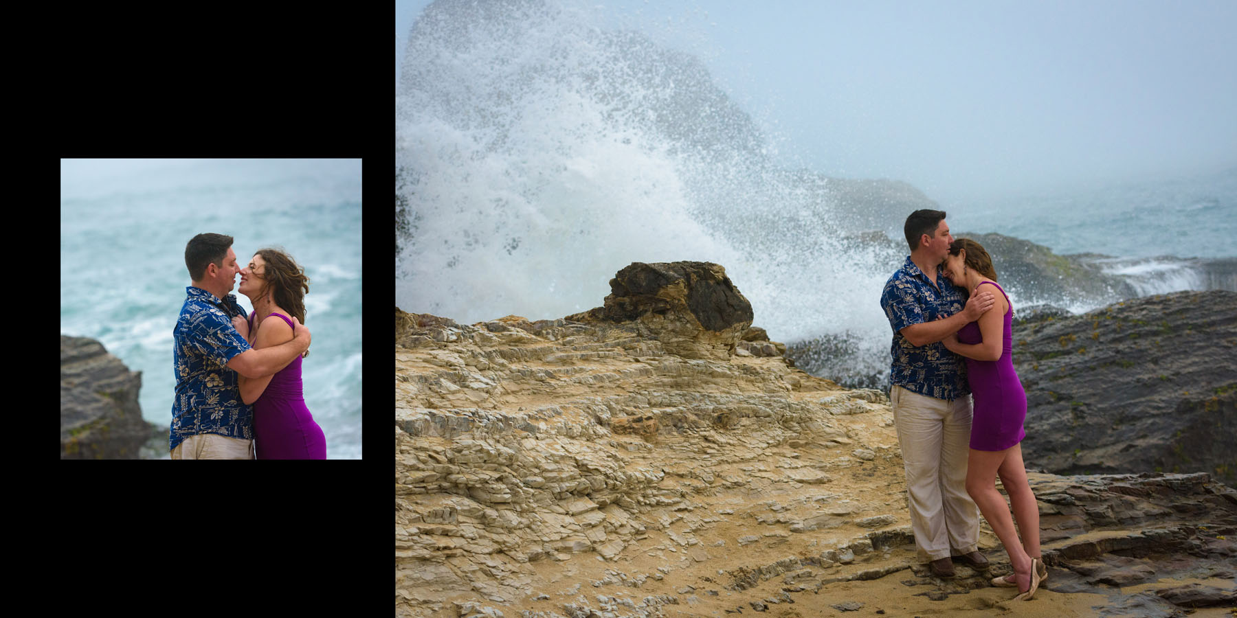 Panther Beach Engagement Photos - Santa Cruz - by Bay Area wedding photographer Chris Schmauch