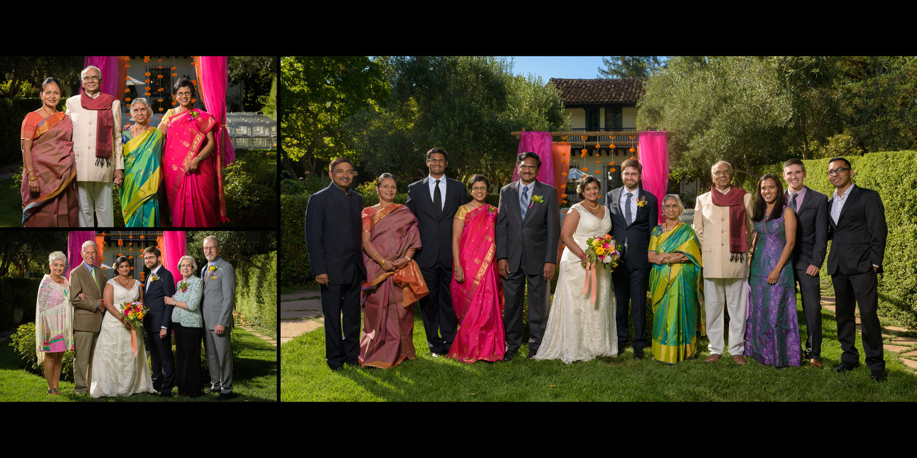 Family formals – Allied Arts Guild – Menlo Park wedding photos – by Bay Area wedding photographer Chris Schmauch