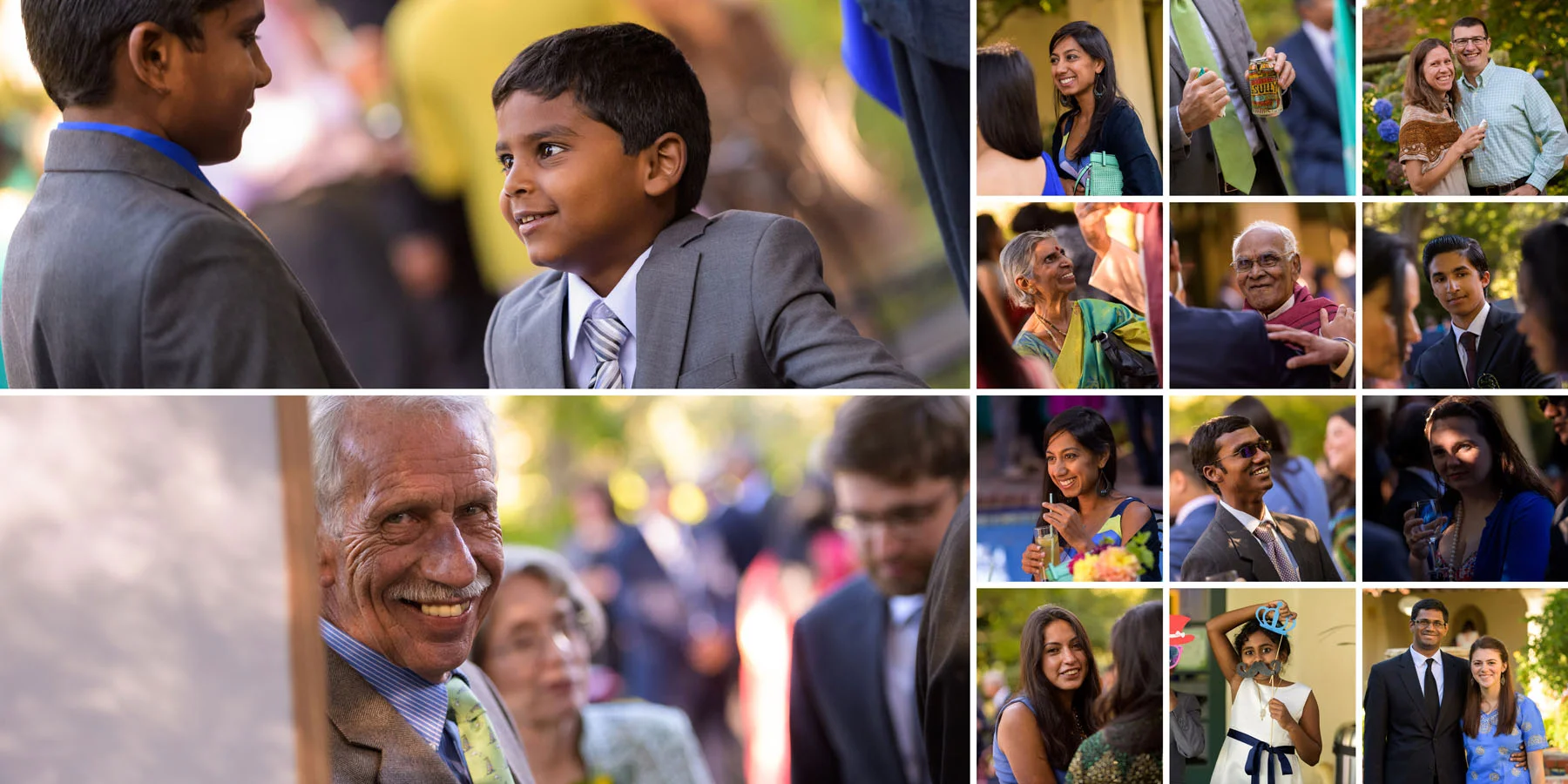 Guest candids – Allied Arts Guild – Menlo Park wedding photos – by Bay Area wedding photographer Chris Schmauch