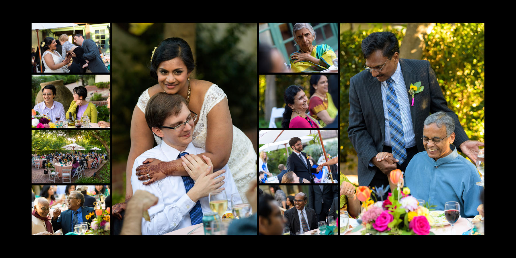 Guest candids – Allied Arts Guild – Menlo Park wedding photos – by Bay Area wedding photographer Chris Schmauch