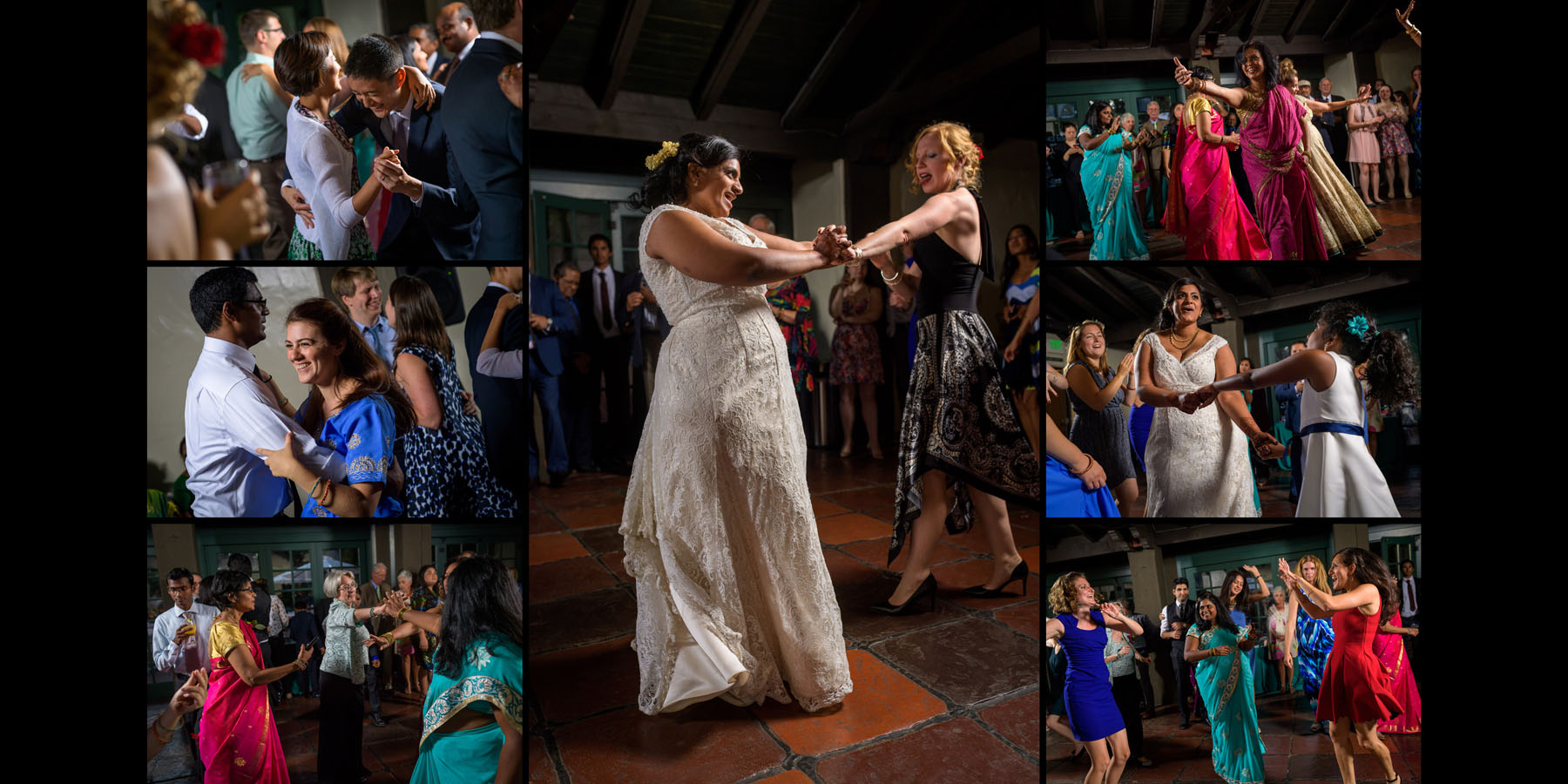 Dancing – Allied Arts Guild – Menlo Park wedding photos – by Bay Area wedding photographer Chris Schmauch